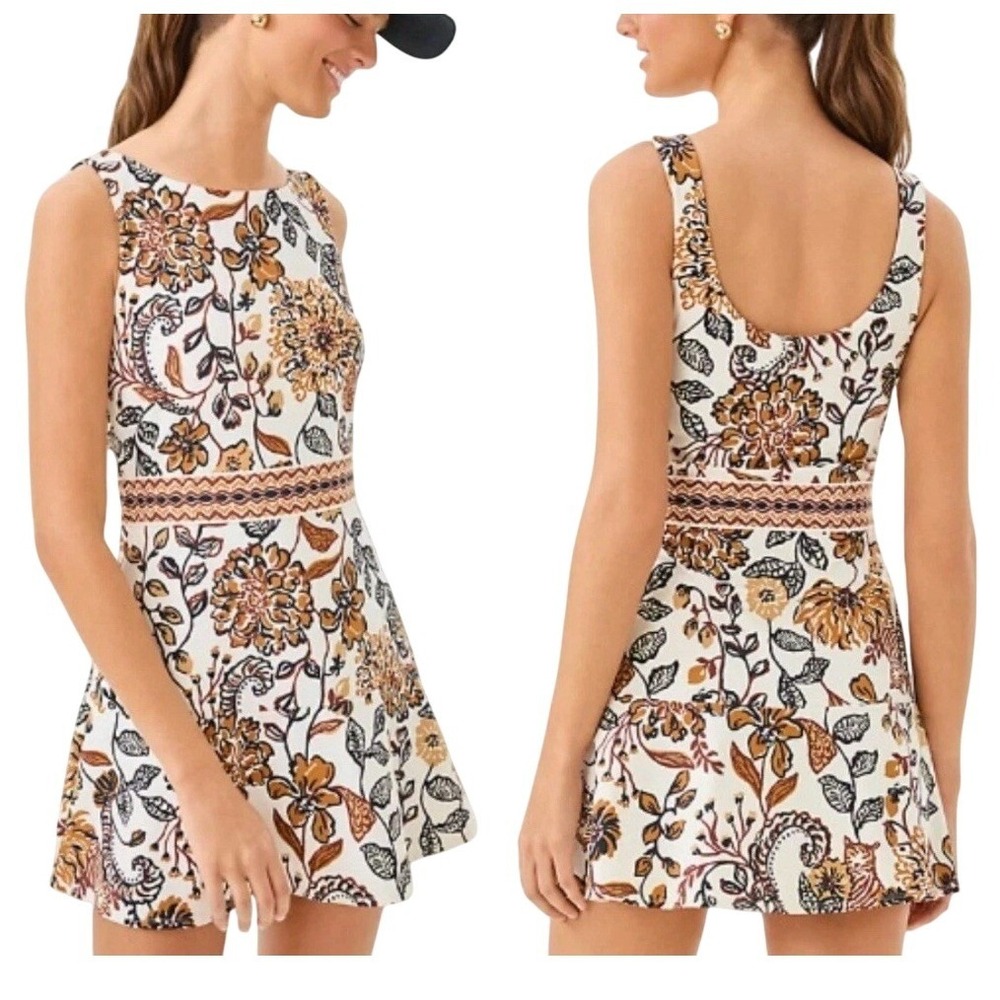 Lilly Pulitzer Luxletic Fresh Squeeze Active Dress Take Meowt